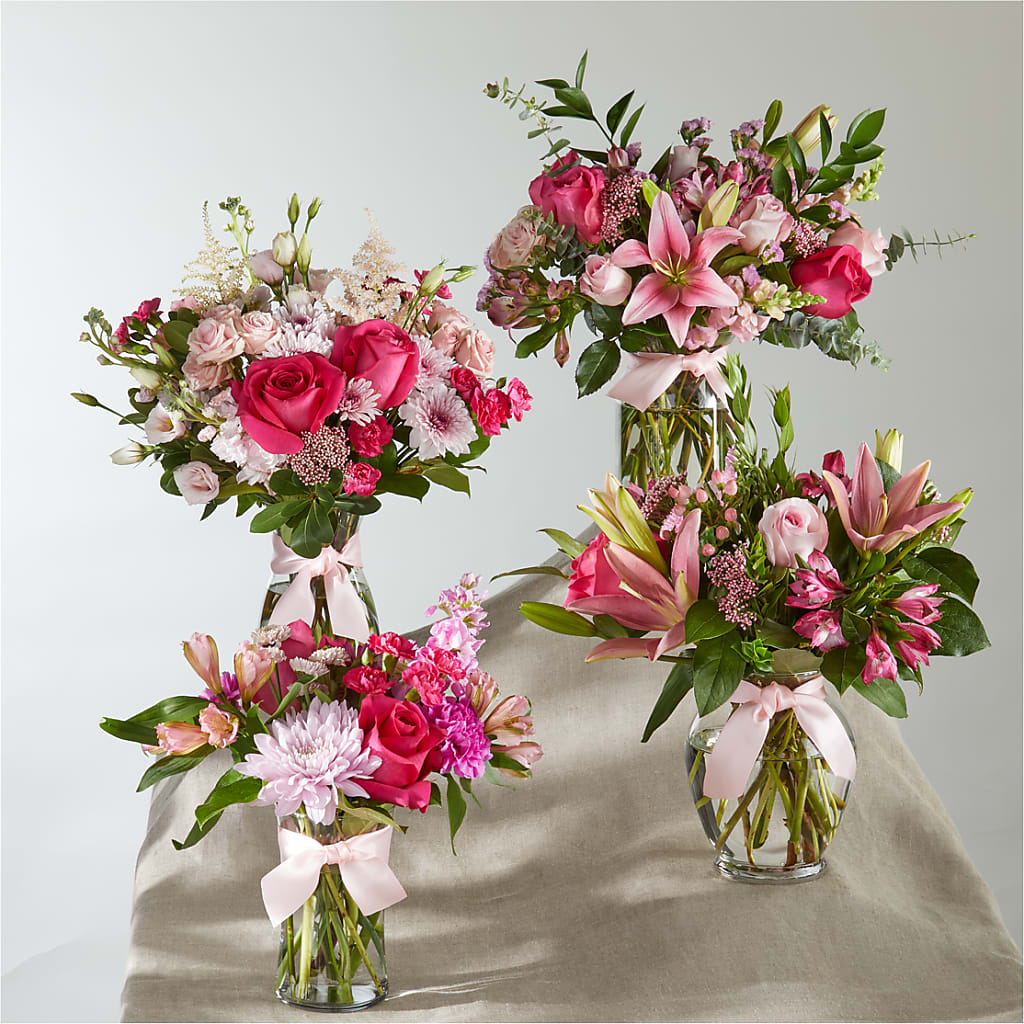 Pink Ribbon - A Florist Original –  Landers Flowers, Savannah MO