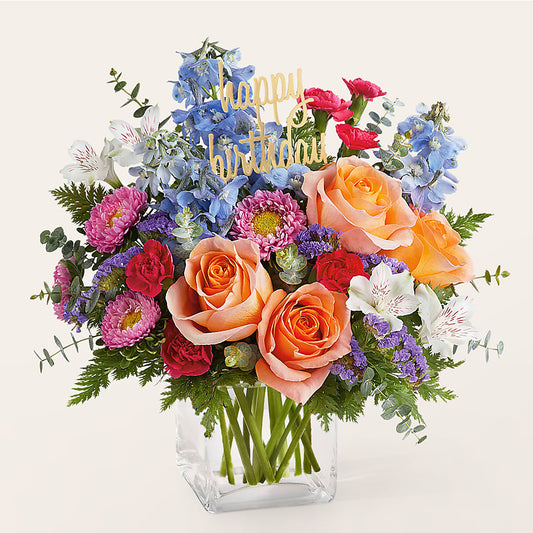 Birthday Bash Bouquet –  Landers Flowers, Savannah MO