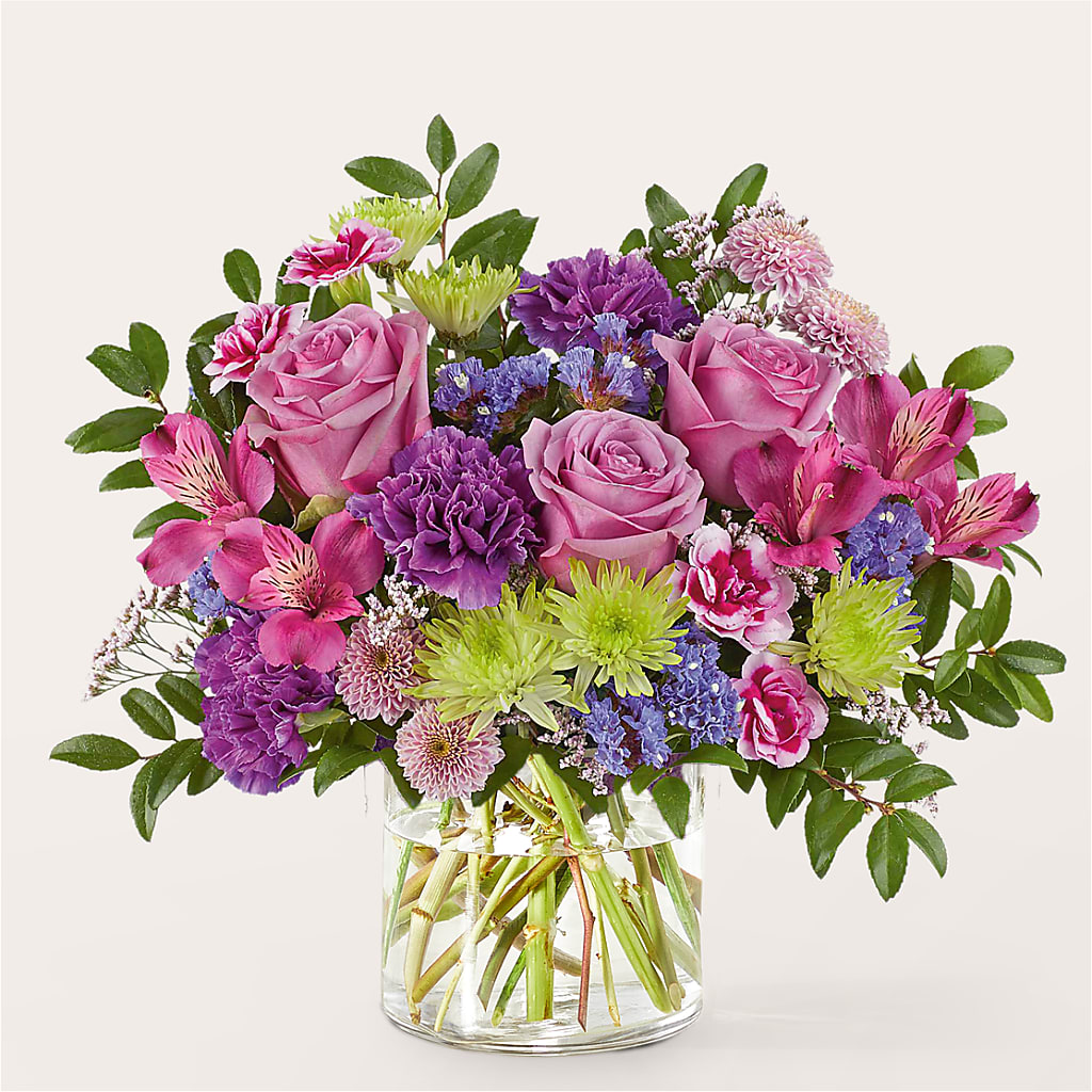 Glass Half Full Bouquet –  Landers Flowers, Savannah MO