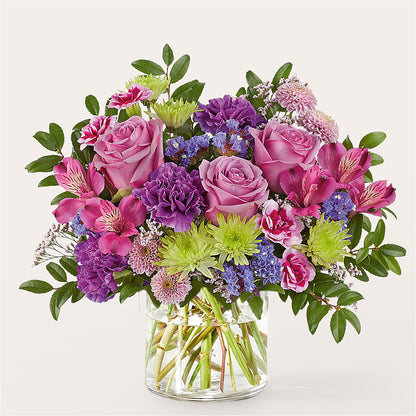Glass Half Full Bouquet –  Landers Flowers, Savannah MO