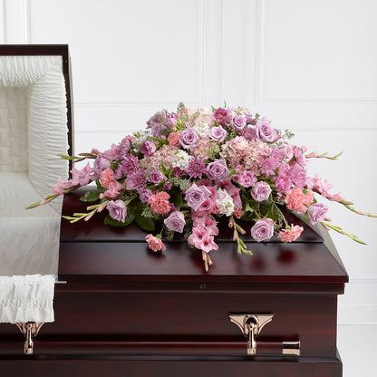 Immorata Casket Spray –  Landers Flowers, Savannah MO