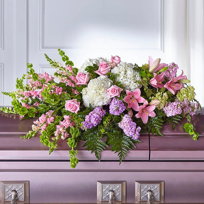 Life's Gratitude Casket Spray –  Landers Flowers, Savannah MO