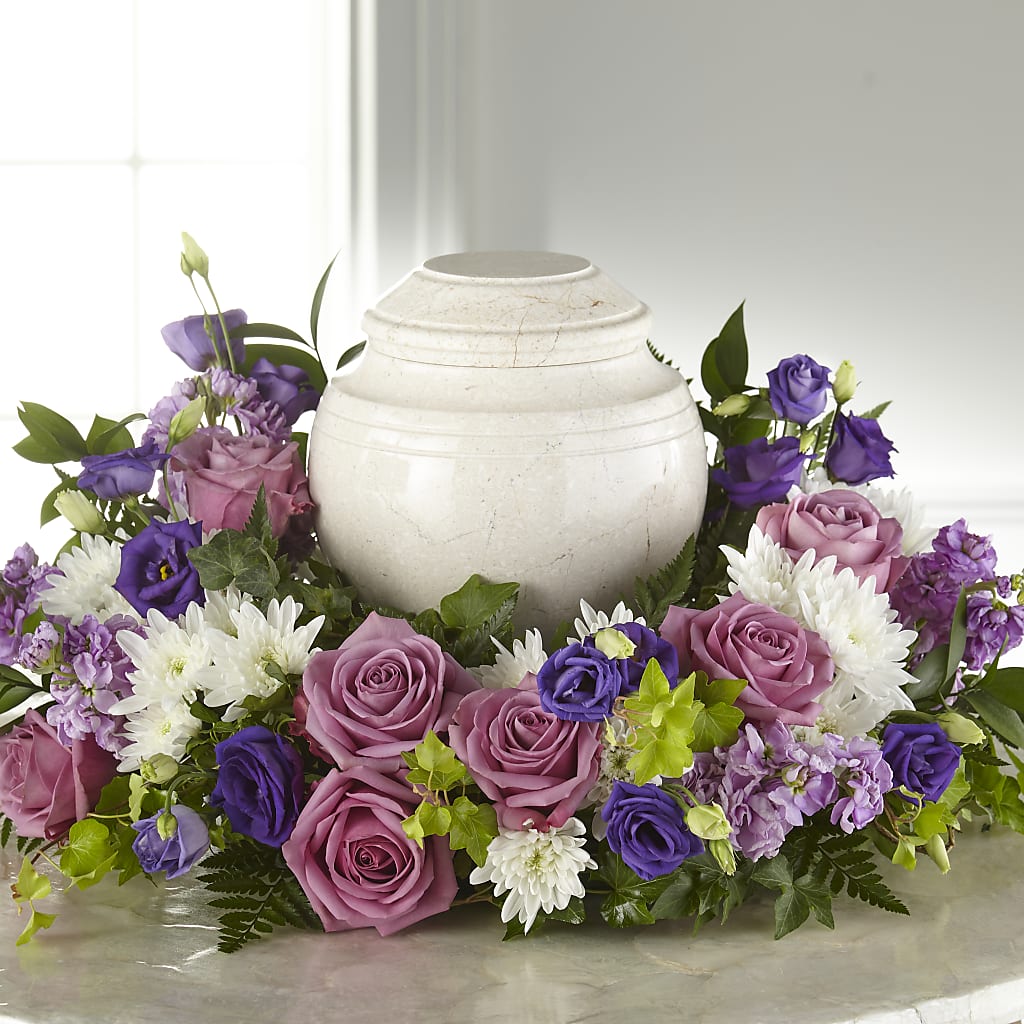 Blooming Sympathy Cremation Adornment –  Landers Flowers, Savannah MO