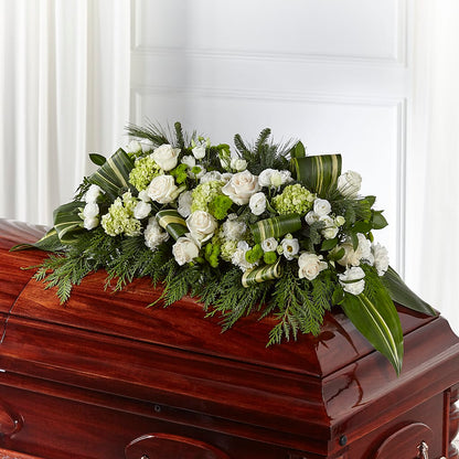Hopeful Gesture Casket Spray –  Landers Flowers, Savannah MO