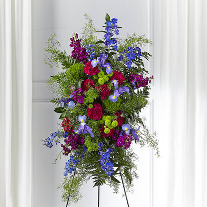 Heavenly Skies Standing Spray –  Landers Flowers, Savannah MO