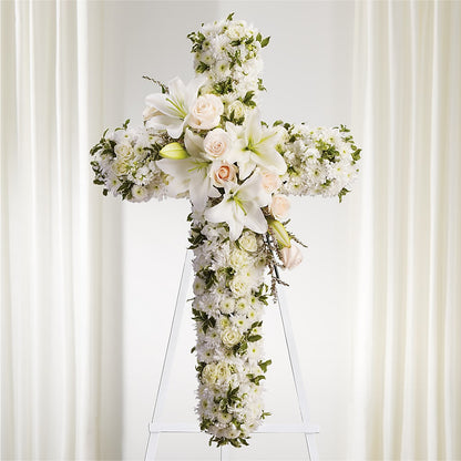 Spiritual Guidance Standing Spray –  Landers Flowers, Savannah MO