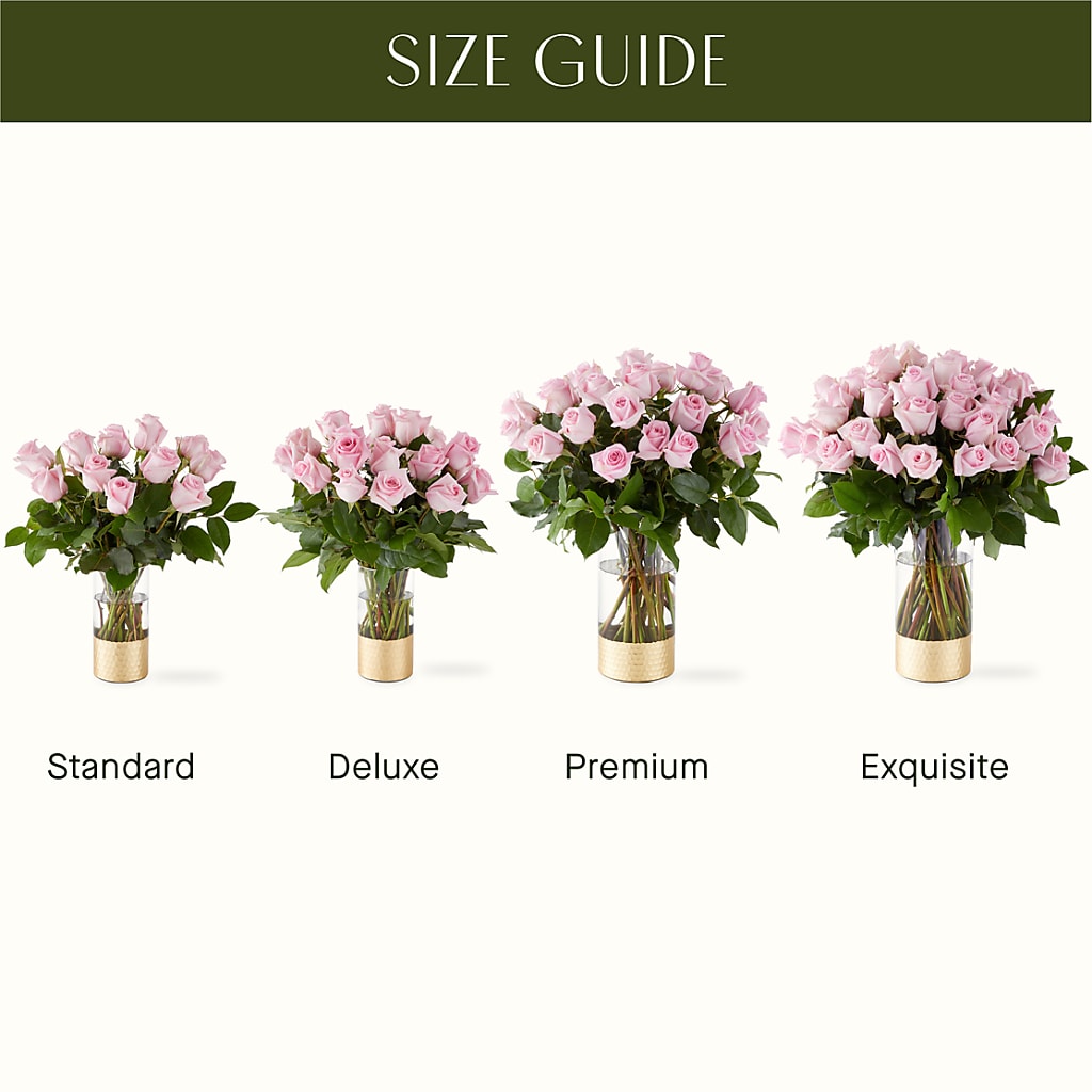 Picture Perfect Pink Rose Bouquet –  Landers Flowers, Savannah MO