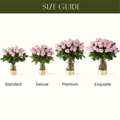 Picture Perfect Pink Rose Bouquet –  Landers Flowers, Savannah MO