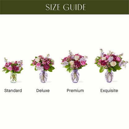 Amethyst Dreams Bouquet –  Landers Flowers, Savannah MO
