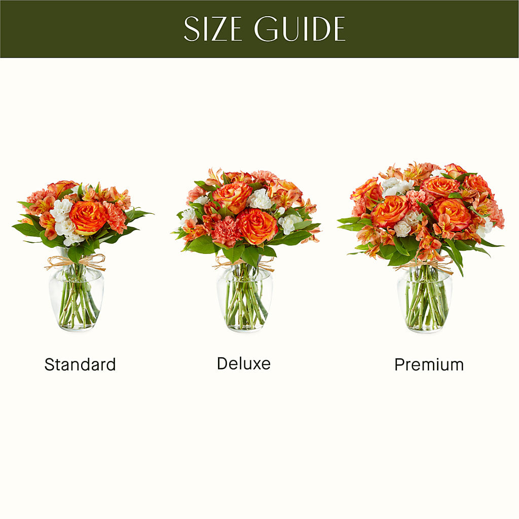 Apricot Glow Bouquet –  Landers Flowers, Savannah MO