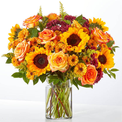 Flannel Scarf Bouquet –  Landers Flowers, Savannah MO