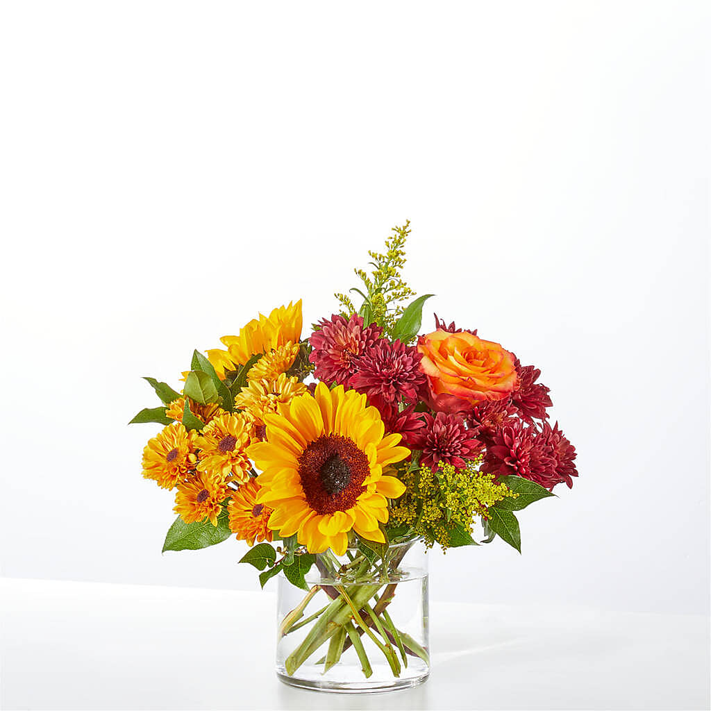 Flannel Scarf Bouquet –  Landers Flowers, Savannah MO