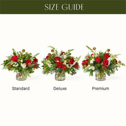 Deck the Halls Bouquet –  Landers Flowers, Savannah MO