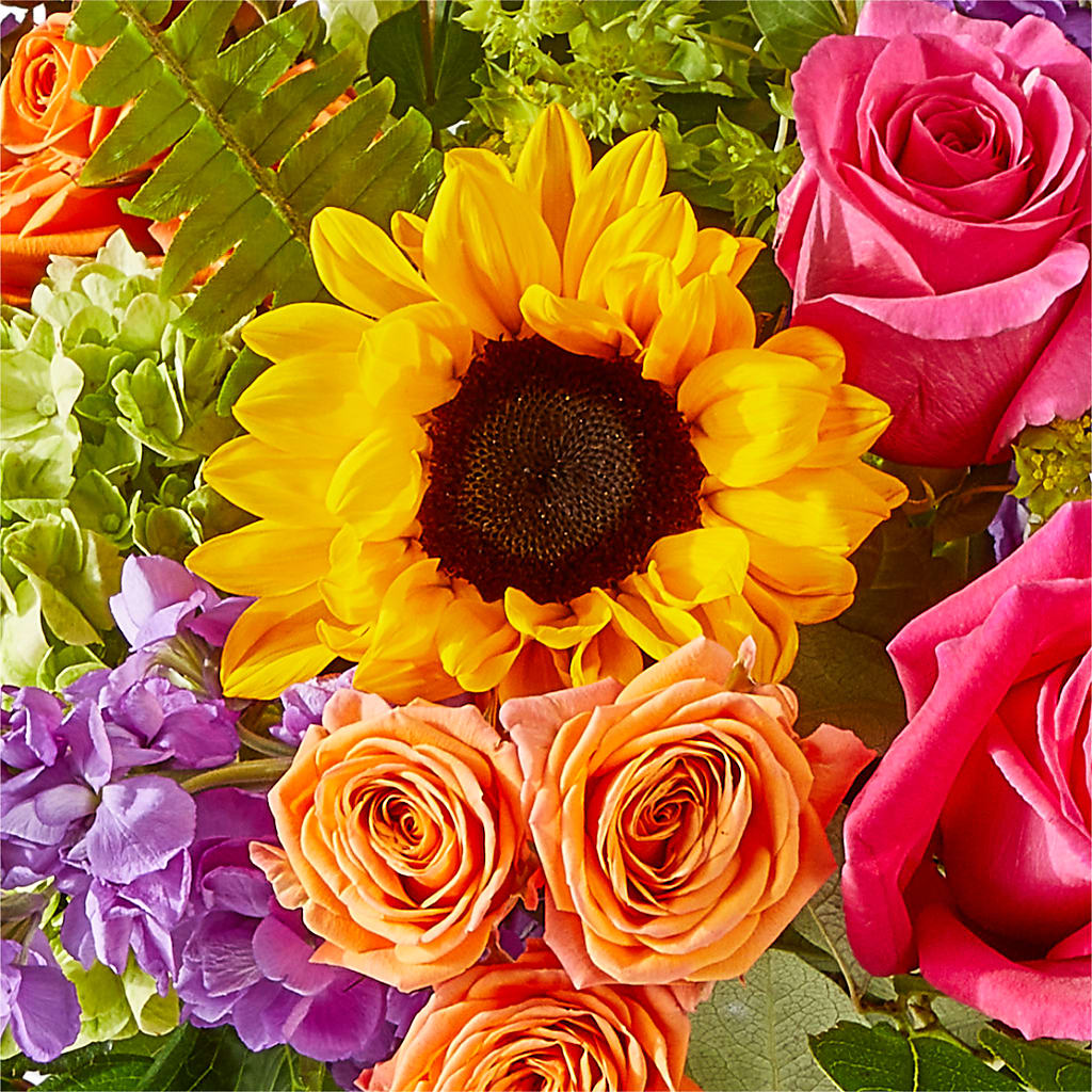 Vibrant Greetings Bouquet –  Landers Flowers, Savannah MO