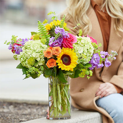 Vibrant Greetings Bouquet –  Landers Flowers, Savannah MO