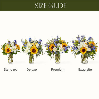 Wonderfully Sunny Bouquet –  Landers Flowers, Savannah MO