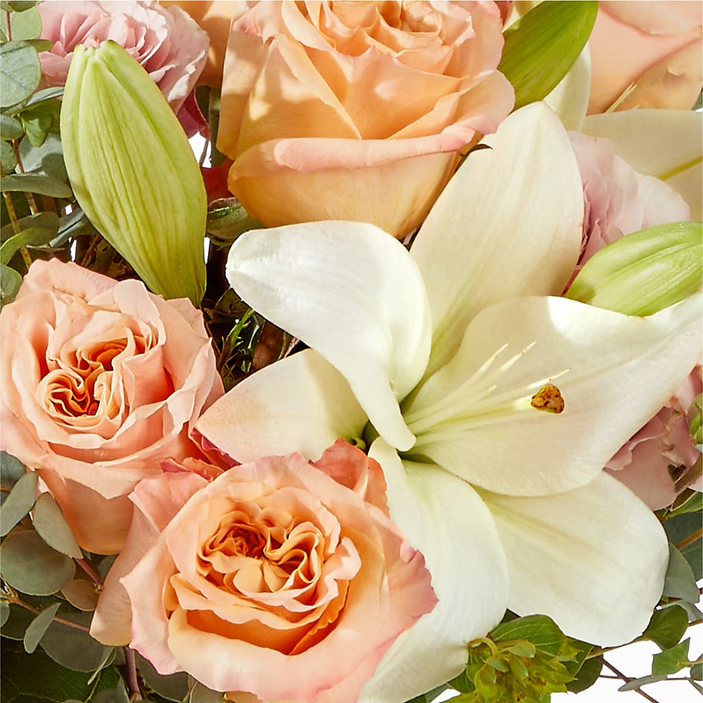 Grapefruit Splash Bouquet –  Landers Flowers, Savannah MO