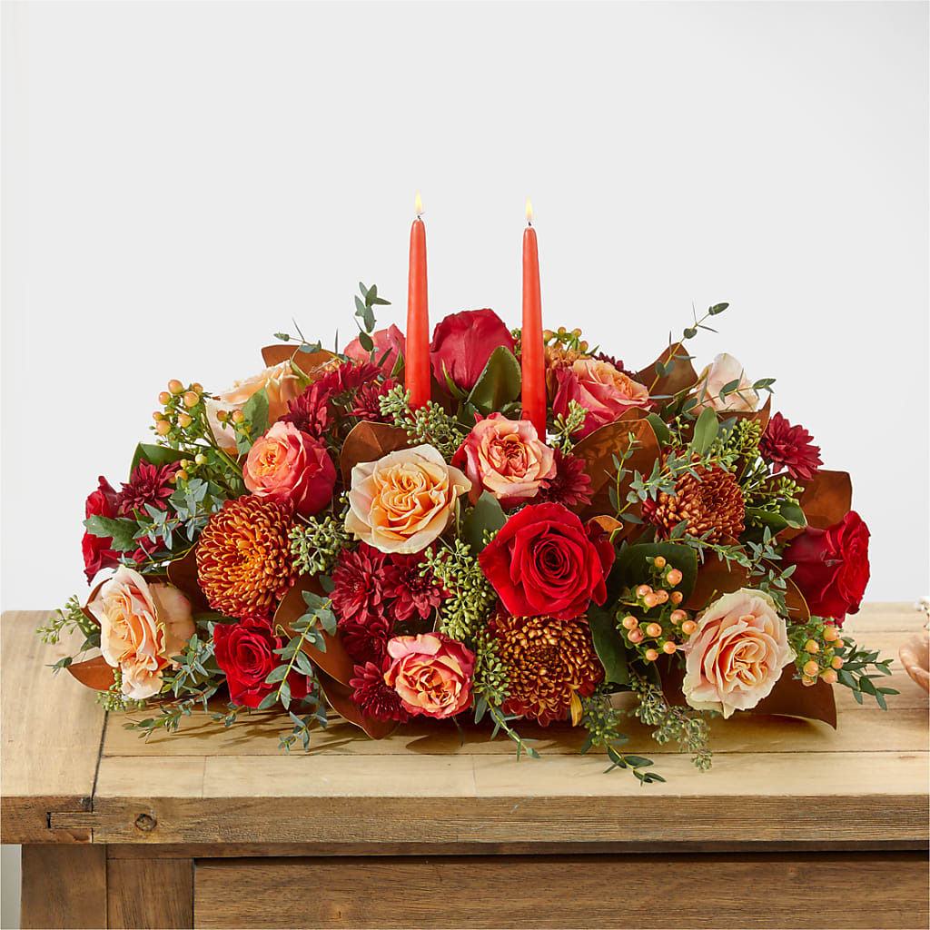 Gather Near Centerpiece –  Landers Flowers, Savannah MO