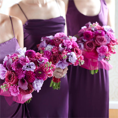Bridesmaid's Garden Bouquet –  Landers Flowers, Savannah MO