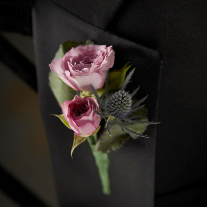 Veronica Boutonniere –  Landers Flowers, Savannah MO