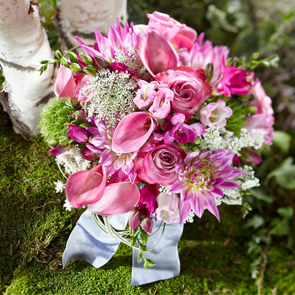 Pink Profusion Bouquet –  Landers Flowers, Savannah MO