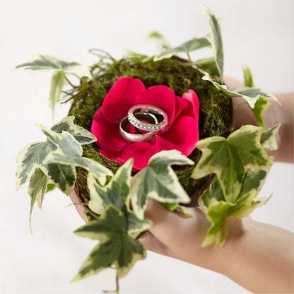 Lila Rose Ring Nest –  Landers Flowers, Savannah MO