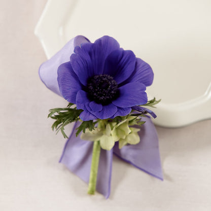 Purple Passion Boutonniere –  Landers Flowers, Savannah MO