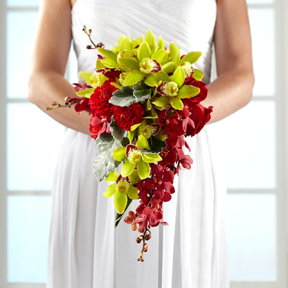 Elegant Orchid Bouquet –  Landers Flowers, Savannah MO