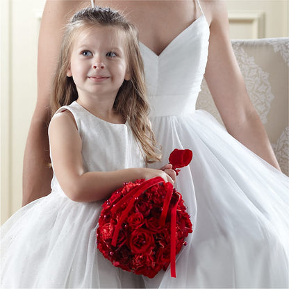 Pure at Heart Flower Girl Arrangement –  Landers Flowers, Savannah MO
