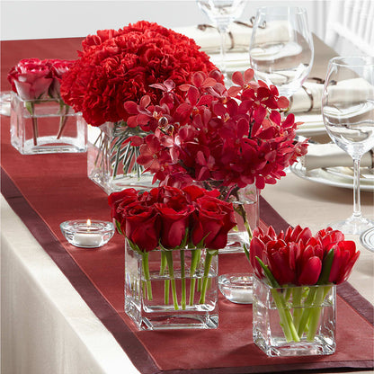Modern Grace Centerpiece –  Landers Flowers, Savannah MO
