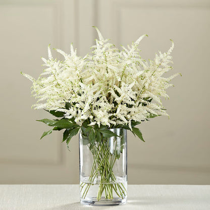 White Astilbe Bouquet –  Landers Flowers, Savannah MO